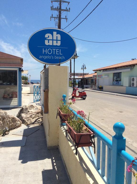 Angelos Beach Hotel Faliraki Exterior foto