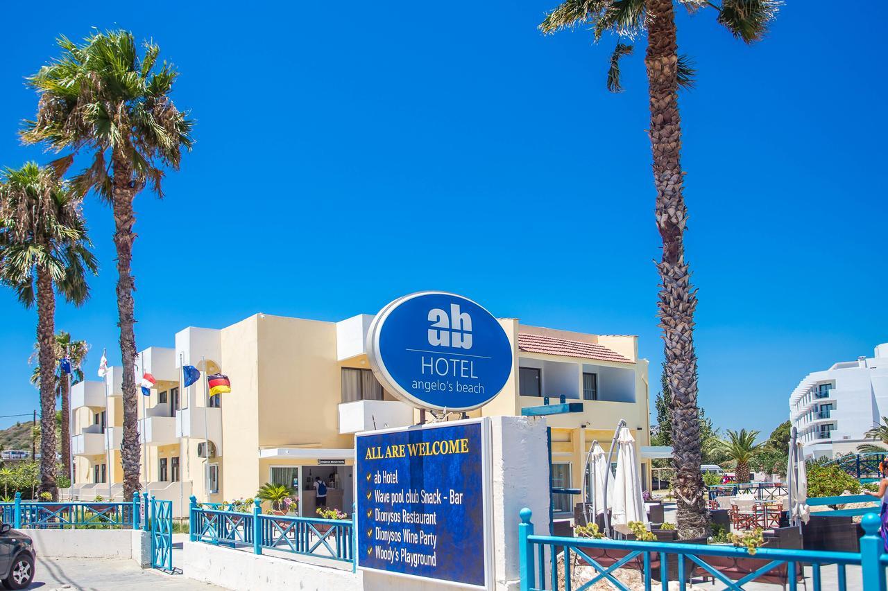Angelos Beach Hotel Faliraki Exterior foto